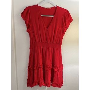 Altar’d state mini red dress